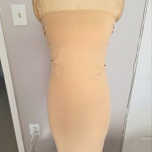 NEW NWT AMERICAN APPAREL JERSEY TUBE DRESS, NUDE, ONE SIZE
